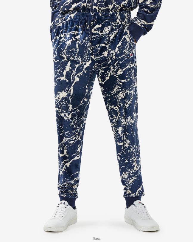 unisex aspen kalhoty fila navy marble 0668L2504 námořnický mramor FILA