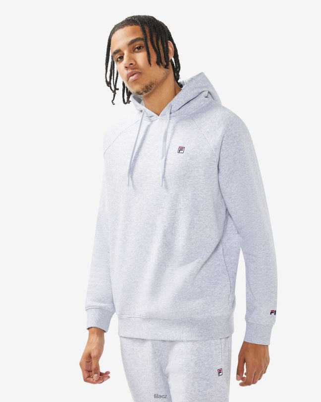 unisex odznak 3.0 kapuce fila světle šedá marle 0668L2510 světle šedá marle FILA