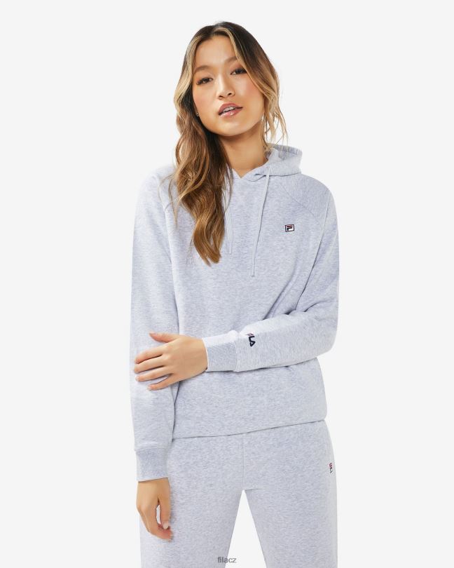 unisex odznak 3.0 kapuce fila světle šedá marle 0668L2510 světle šedá marle FILA