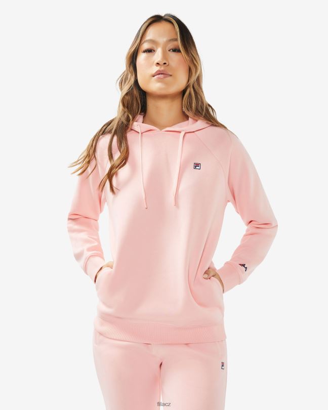 unisex odznak 3.0 kapuce světle růžová fila 0668L2513 bledá růže FILA