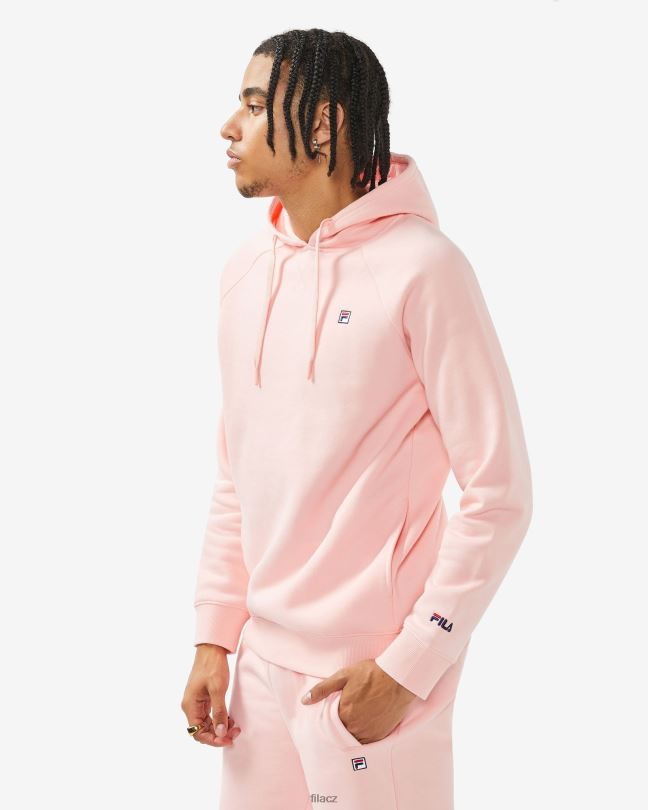 unisex odznak 3.0 kapuce světle růžová fila 0668L2513 bledá růže FILA