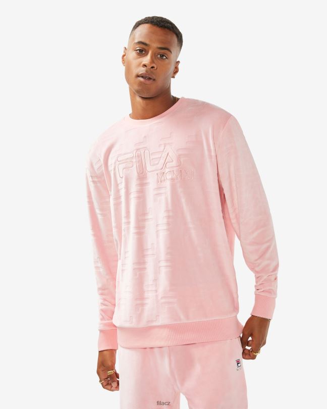 unisex osika crew fila bledě růže 0668L2522 bledá růže FILA