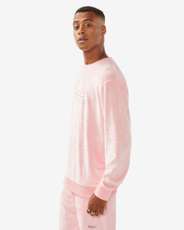 unisex osika crew fila bledě růže 0668L2522 bledá růže FILA