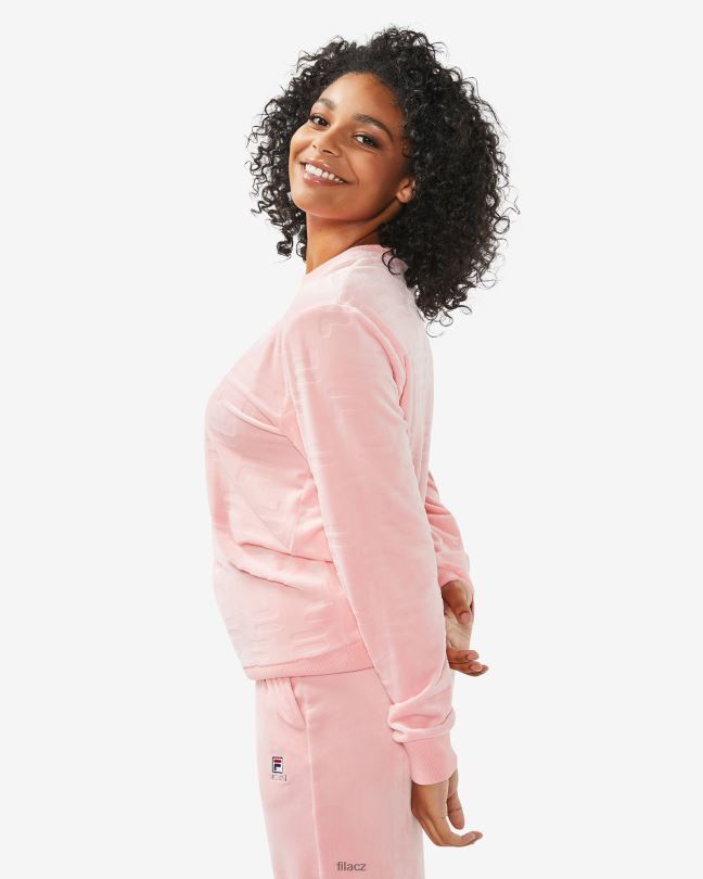 unisex osika crew fila bledě růže 0668L2522 bledá růže FILA