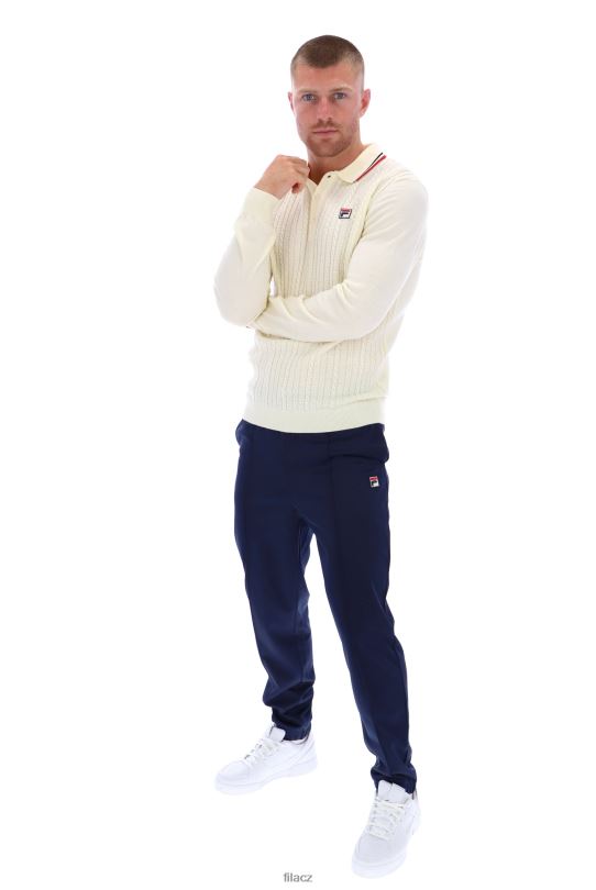 Platon cable knit polo fila 0668L3287FILA