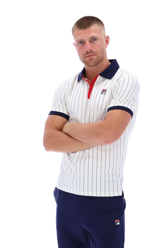 bb1 fila klasické vintage pruhované polo 0668L3313FILA