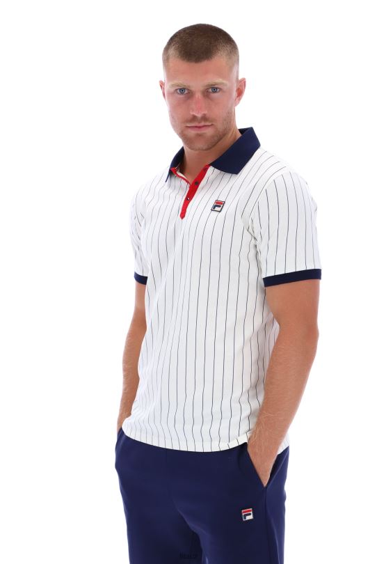 bb1 fila klasické vintage pruhované polo 0668L3313FILA