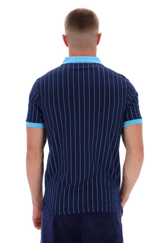 bb1 klasické vintage fila pruhované polo 0668L3316FILA