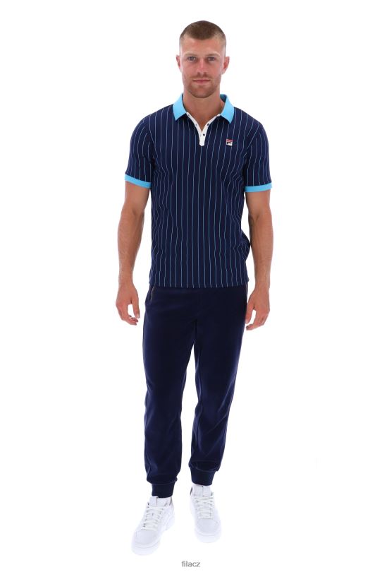 bb1 klasické vintage fila pruhované polo 0668L3316FILA