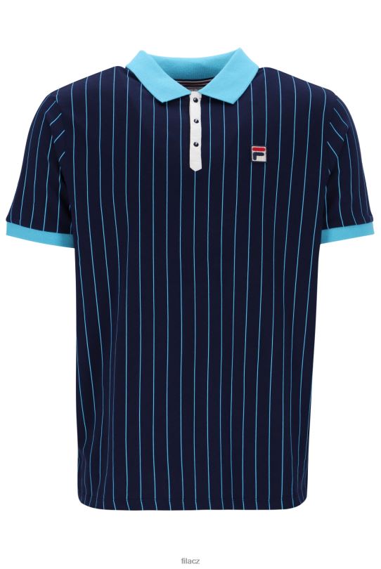 bb1 klasické vintage fila pruhované polo 0668L3316FILA