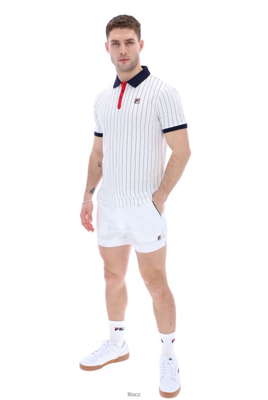 bb1 klasické vintage módní fila pruhované polo 0668L3338FILA