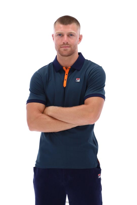 bb1 klasické vintage módní pruhované polo fila 0668L3314FILA