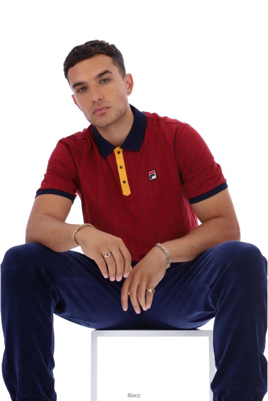 bb1 klasické vintage pruhované fila polo 0668L3216FILA