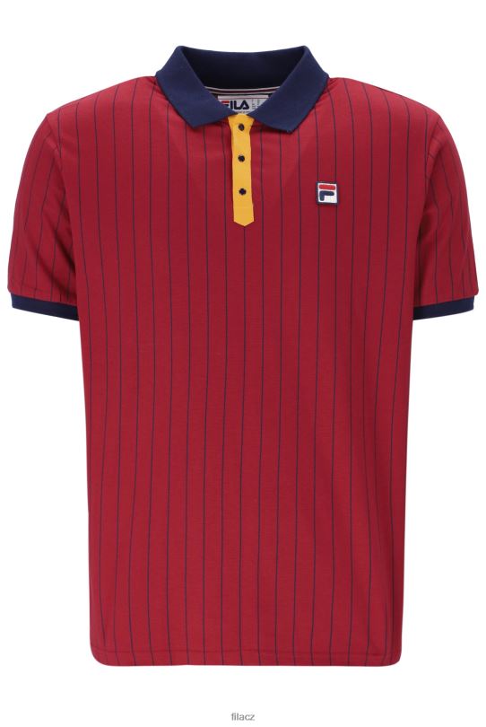 bb1 klasické vintage pruhované fila polo 0668L3216FILA