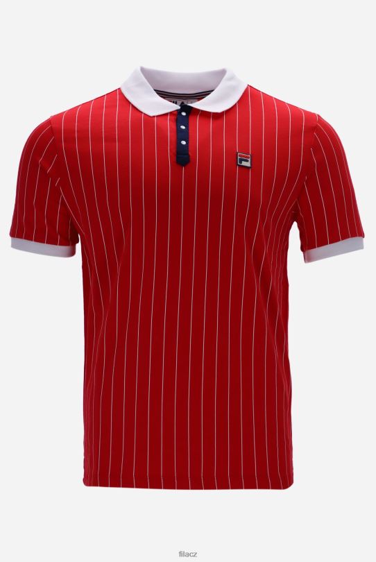 bb1 klasické vintage pruhované polo fila móda 0668L3336FILA