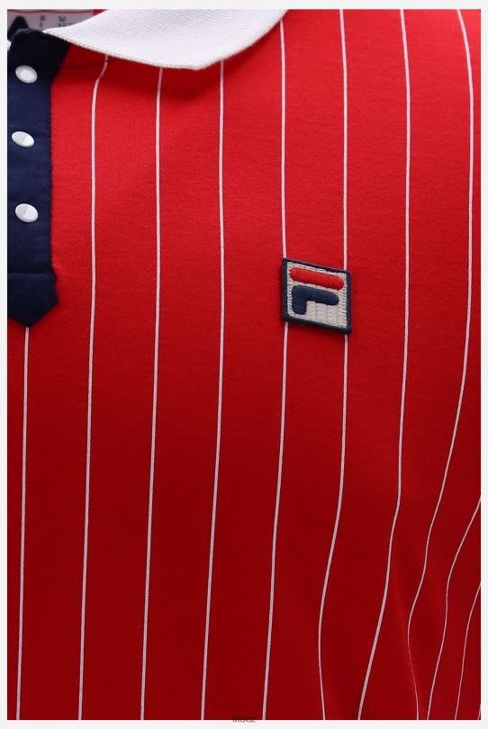 bb1 klasické vintage pruhované polo fila móda 0668L3336FILA