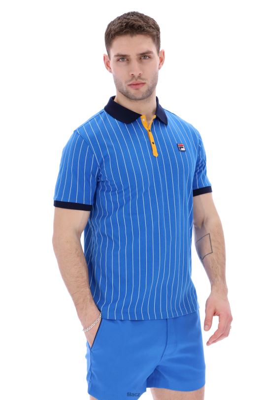 bb1 klasické vintage speciální pruhované polo fila 0668L3342FILA