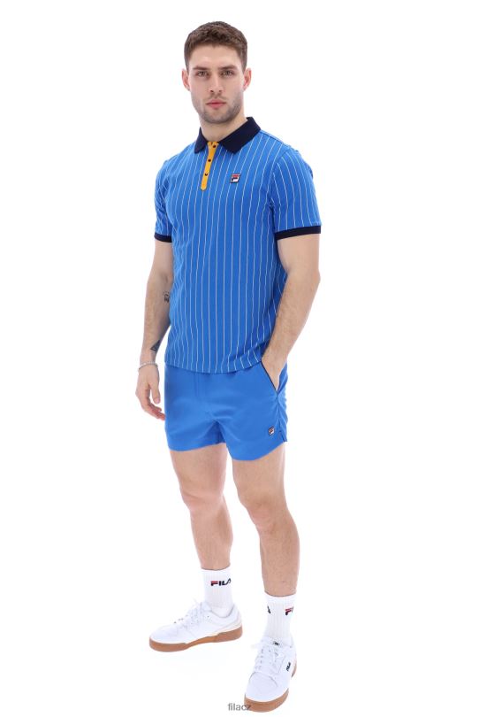 bb1 klasické vintage speciální pruhované polo fila 0668L3342FILA