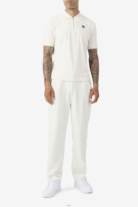 devon velurové polo fila egret 0668L410 volavka volavka FILA