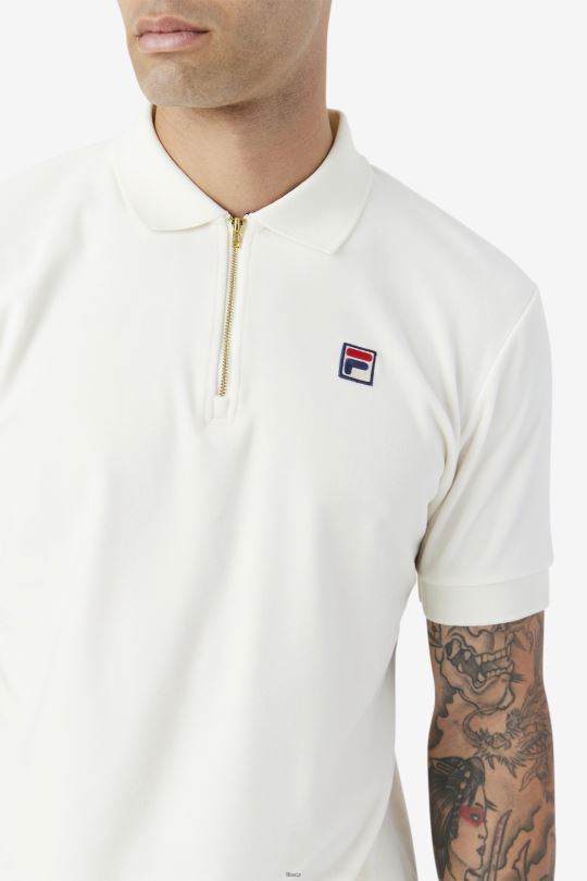 devon velurové polo fila egret 0668L410 volavka volavka FILA