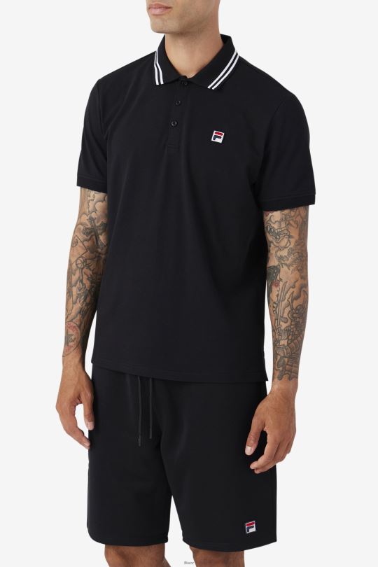 černá jelen polo fila 0668L426 Černá FILA
