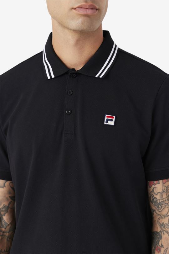 černá jelen polo fila 0668L426 Černá FILA
