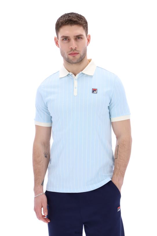 fila bb1 klasické vintage pruhované polo 0668L3340FILA