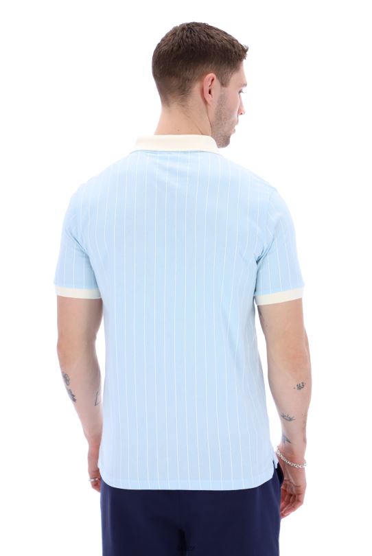 fila bb1 klasické vintage pruhované polo 0668L3340FILA