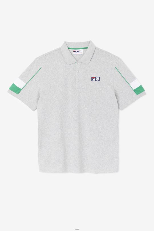fila coda polo světle šedá/želé/bílá 0668L421 světle šedá/želé/bílá FILA