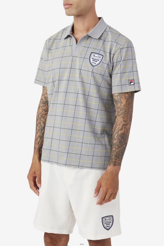 fila památník/žlutý/červen bug mand polo 0668L424 památník/žlutá/červnová chyba FILA