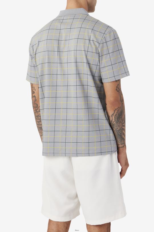 fila památník/žlutý/červen bug mand polo 0668L424 památník/žlutá/červnová chyba FILA