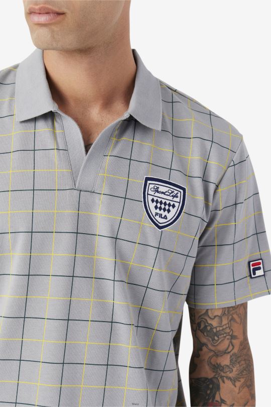 fila památník/žlutý/červen bug mand polo 0668L424 památník/žlutá/červnová chyba FILA