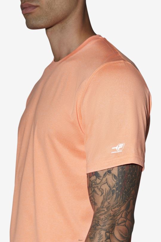 oranžová vřes nakládaná hřebenatka lem crew fila 0668L1110 oranžový vřes FILA
