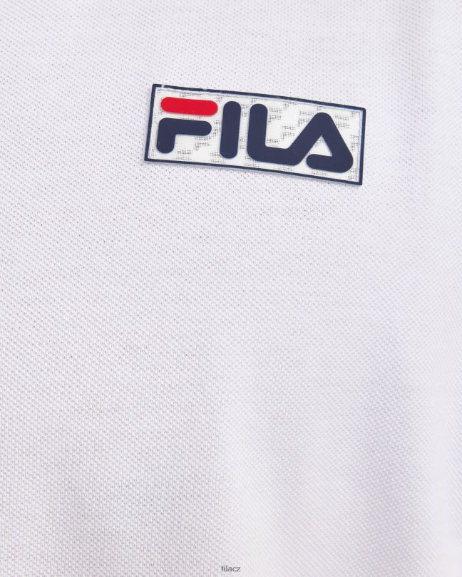pánské asher polo bílé fila 0668L2375 bílý FILA