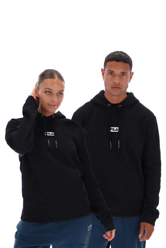 Fila lance 2 recyklovaná unisex fleecová mikina s kapucí 0668L3273FILA
