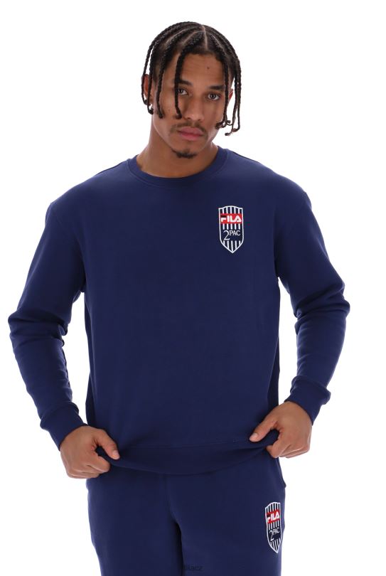 Fila tupac fleece patch crew svetr 0668L3193FILA
