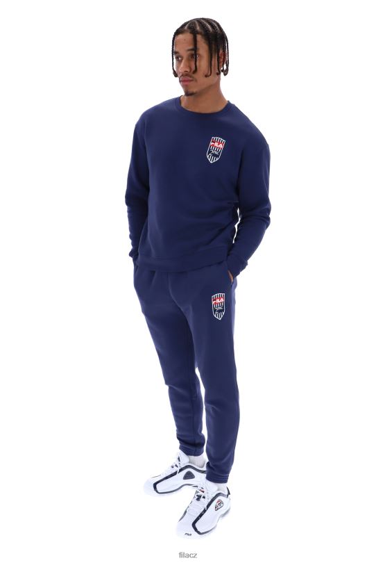 Fila tupac fleece patch crew svetr 0668L3193FILA