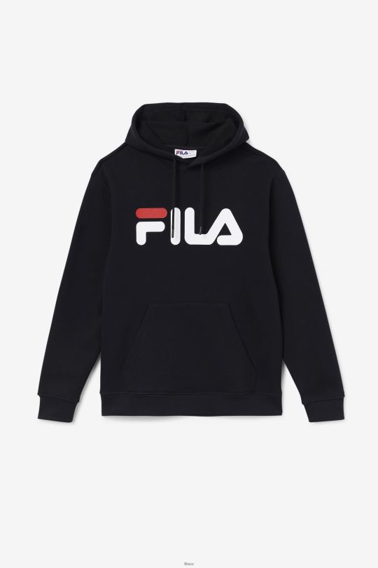 Samari mikina s kapucí fila černá/bílá/červená 0668L488 černá/bílá/červená FILA