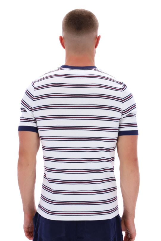 Tričko fila santiago ringer s historickým pruhem 0668L3307FILA
