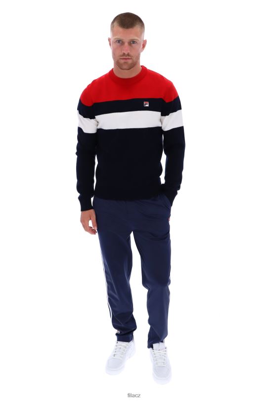 abner pletená barva blokovaná crew fila 0668L3284FILA