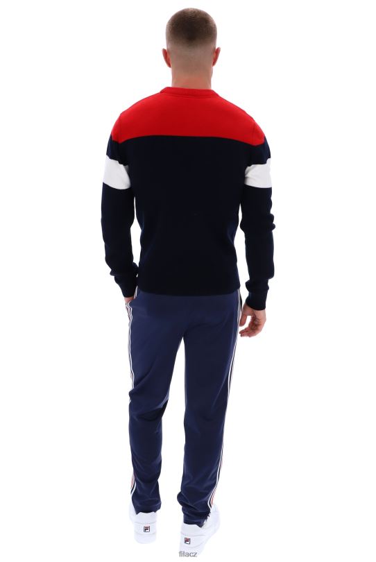abner pletená barva blokovaná crew fila 0668L3284FILA