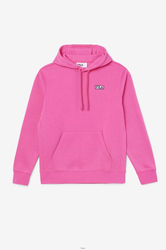 algot mikina s kapucí fila růžová glo 0668L452 růžové glo FILA
