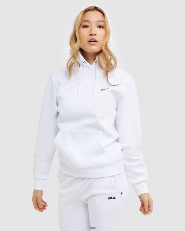 bílá fila klasická unisex kapuce 2 0668L2493 bílý FILA