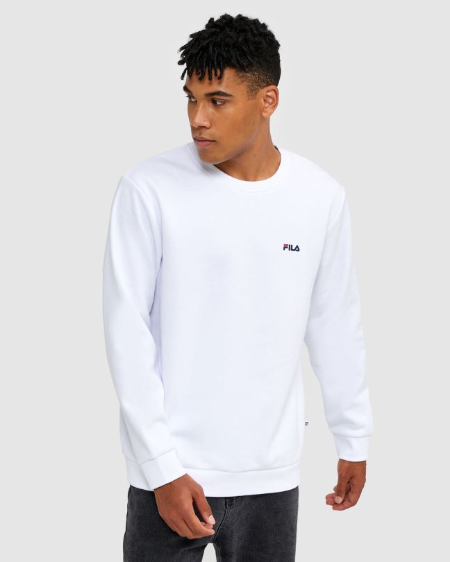 bílá klasická unisex crew 2 fila 0668L2478 bílý FILA