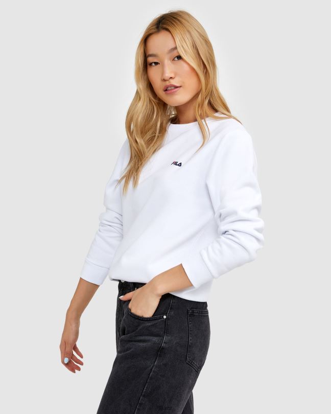 bílá klasická unisex crew 2 fila 0668L2478 bílý FILA