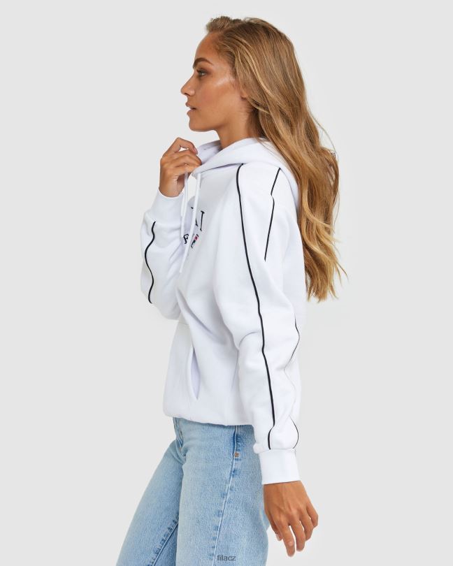 bílá unisex dědictví kapuce fila 0668L2442 bílý FILA