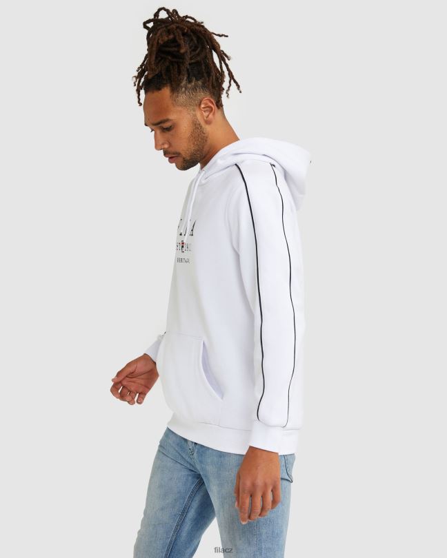 bílá unisex dědictví kapuce fila 0668L2442 bílý FILA