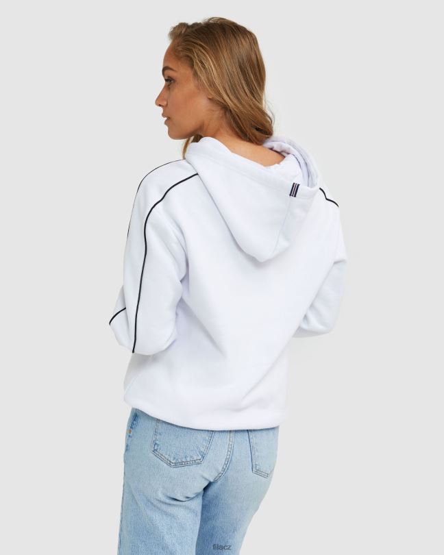 bílá unisex dědictví kapuce fila 0668L2442 bílý FILA