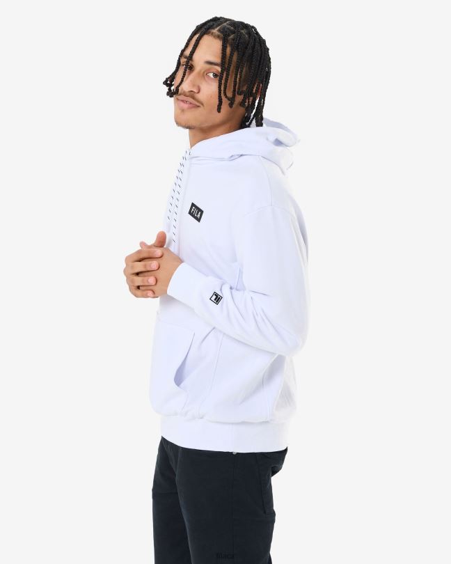 bílá unisex mikina s kapucí arlo fila 0668L2622 bílý FILA