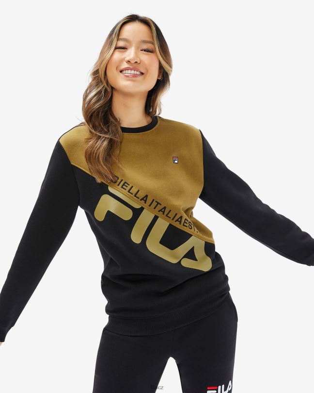 černá fila unisex monaco crew 0668L2631 Černá FILA